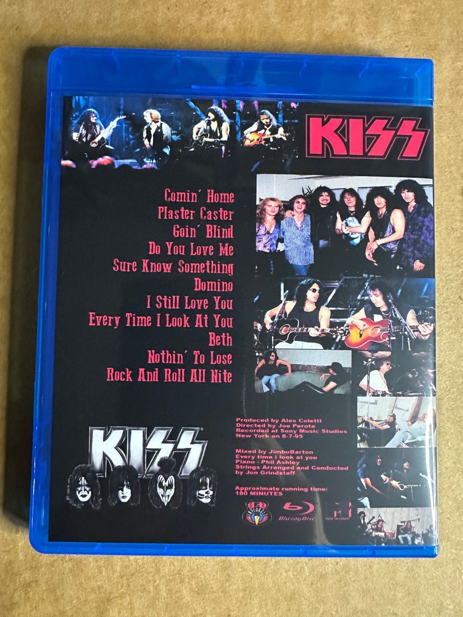 KISS - Live Unplugged & Uncut 1995 Blu-ray Remaster Paul Stanley