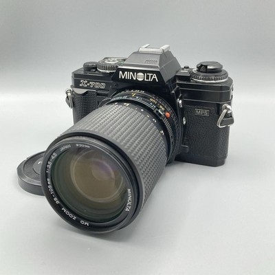 Minolta X-700 MPS Film Camera with New MD Zoom 35-105mm F3.5-4.5