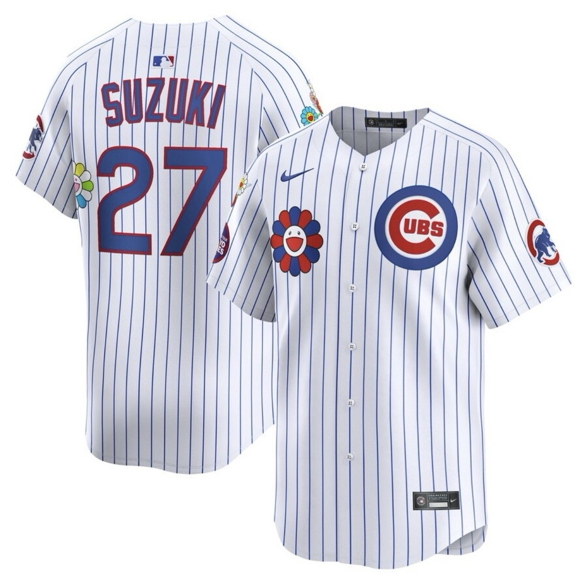 Takashi Murakami X MLB Seiya Suzuki Chicago Cubs Jersey | eBay