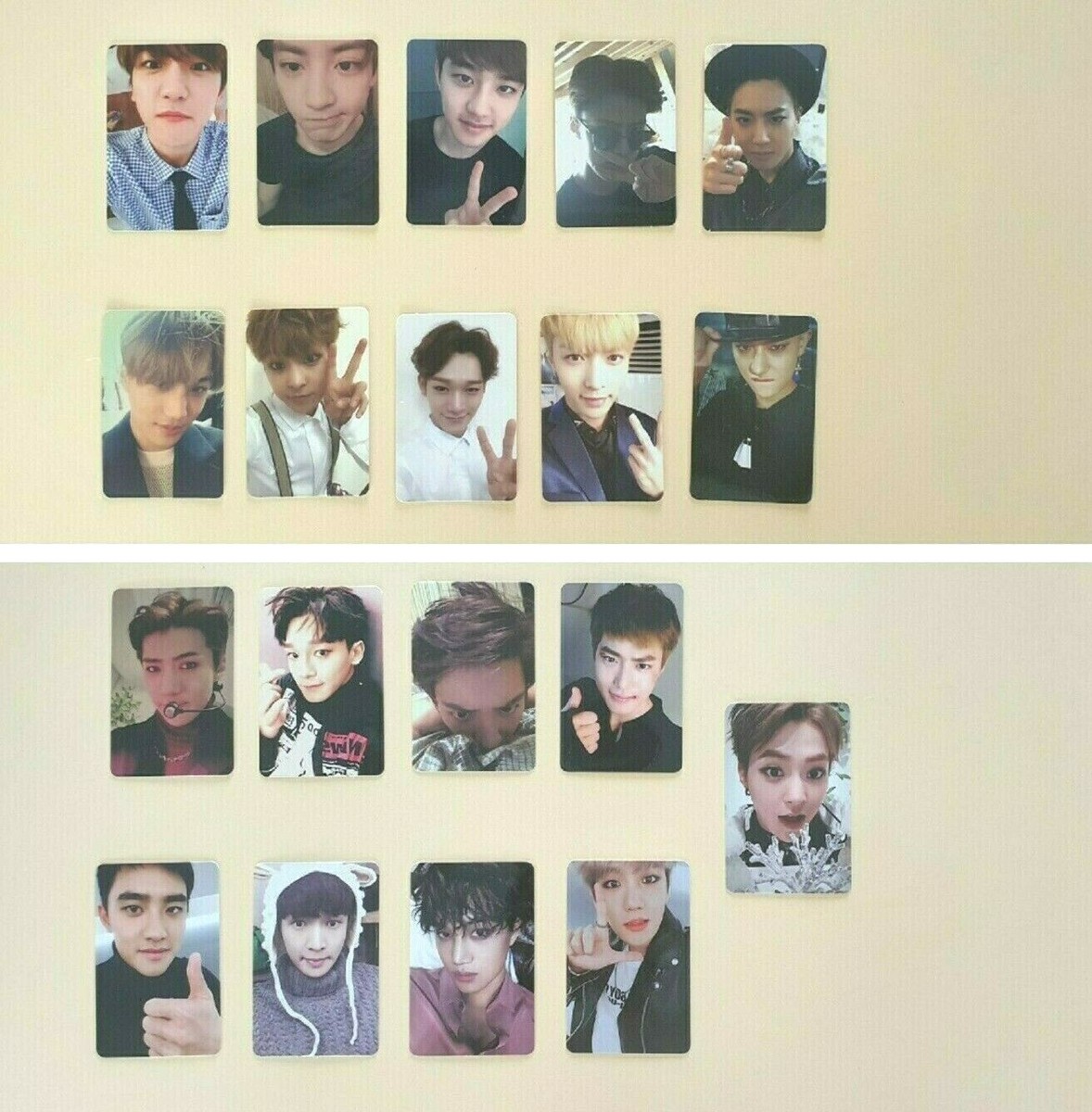 EXO Exodus & Sing for you Official Photocard Photo card - Baekhyun