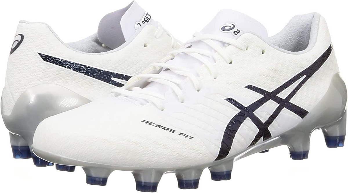 ASICS Soccer Football Shoes DS LIGHT ACROS 2 White Navy 1101A046