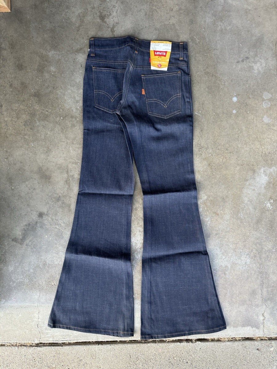 Vintage Levi's Big Bell Bottoms Jeans 784 3617 Deadstock NWT Denim