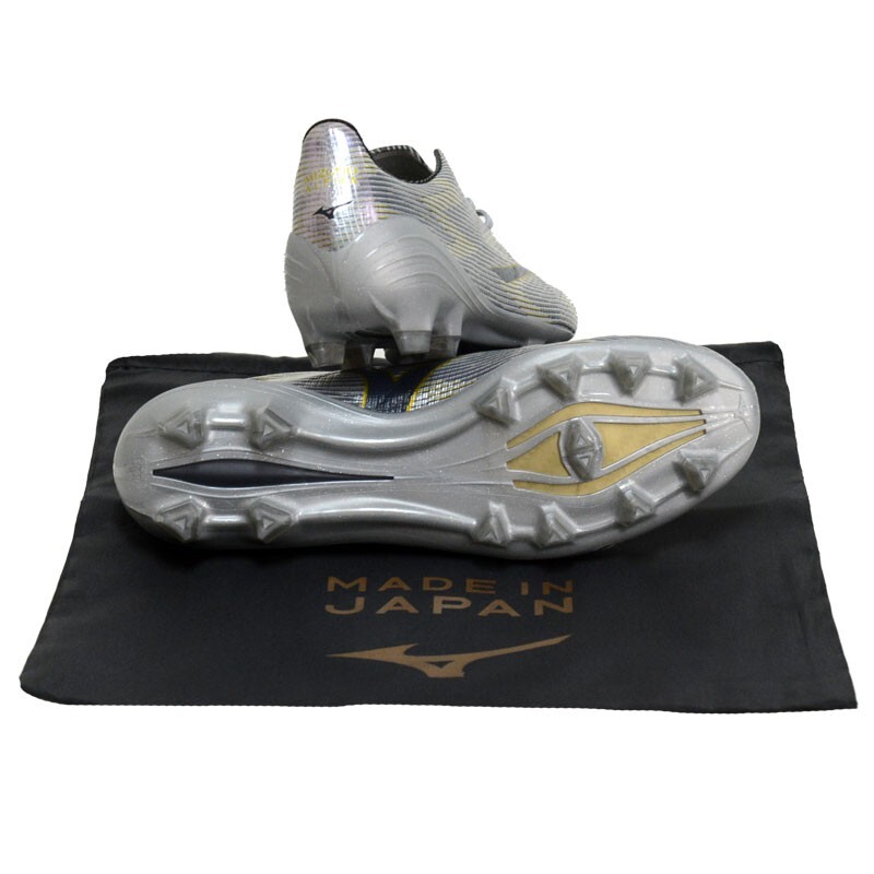 MIZUNO Soccer Cleats Mizuno Alpha 2 JAPAN P1GA256004 Galaxy Silver