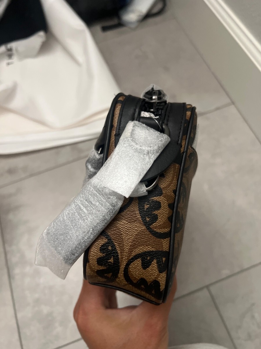 Coach x Guang Yu Graham Crossbody In Signature Canvas With Rexy