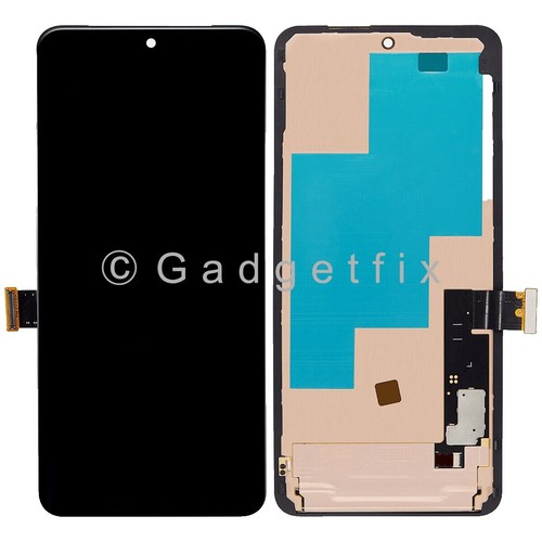 Housing Mid Frame for Google Pixel 7a Black Repair Part Cellphone