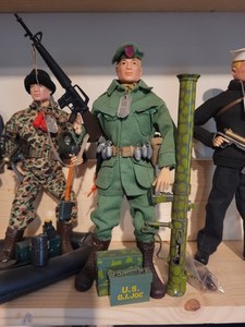 60年代 GIJOE グリーンベレー フィギュア装備 GIジョー ハスブロ 60