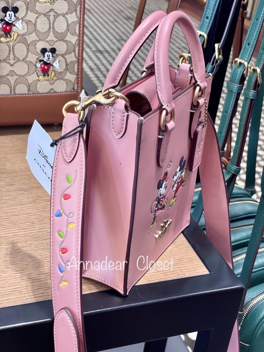 NWT Coach CN023 Disney X Coach North South Mini Tote with Ice