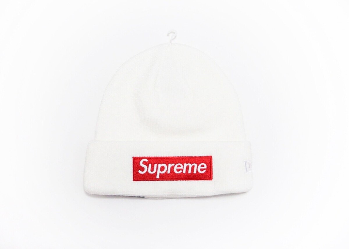 Supreme White Beanie FW21 NYC | eBay