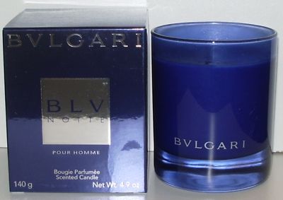BVLGARI BLV NOTTE POUR HOMME SCENTED CANDLE 140 G/4.9 OZ. NIB | eBay