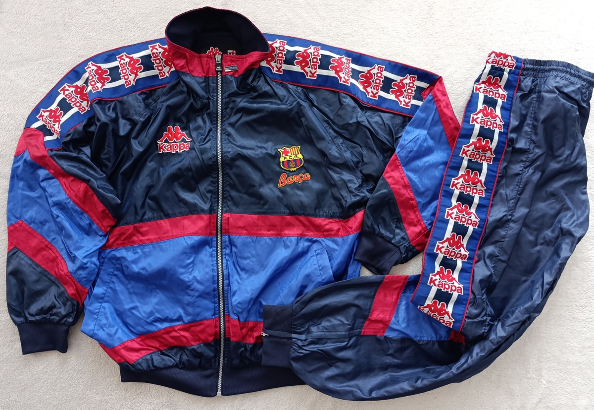 Kappa FC Barcelona ジャージ ネイビー/レッド Kappa FC Barcelona