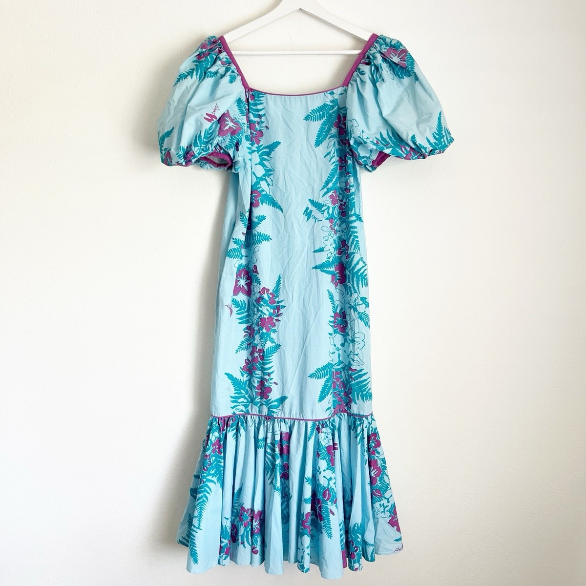 ハワイアンドレス MAMOハウエル ヴィンテージ size12 ハワイアンドレス