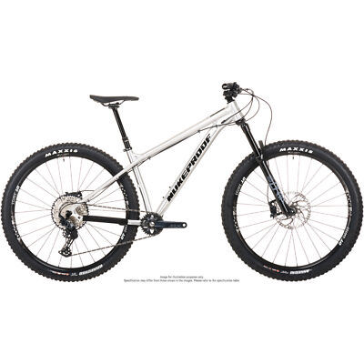 Nukeproof Scout 290 Pro Bike (SLX) - Brushed Silver - X-Large | eBay