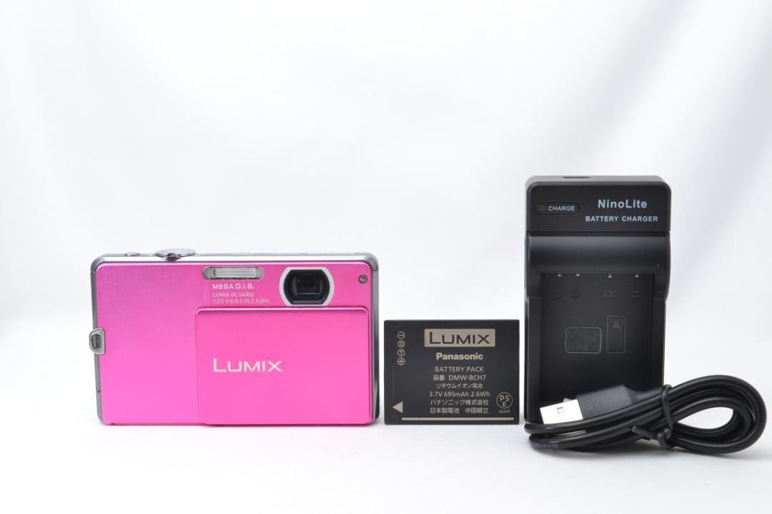Panasonic LUMIX DMC-FP1 Compact Digital Camera 12.1MP Slim Japan