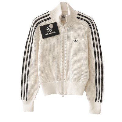adidas Originals Premium Crochet Track Top Lifestyle Jacket NWT