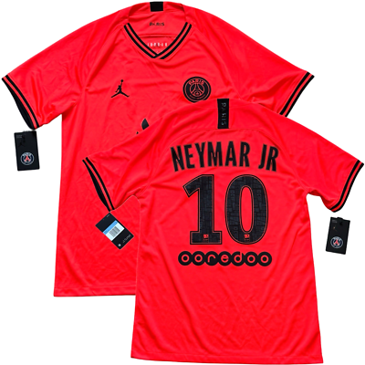 2019/20 PSG Away Jersey #10 Neymar Jr Medium Jordan Paris Saint