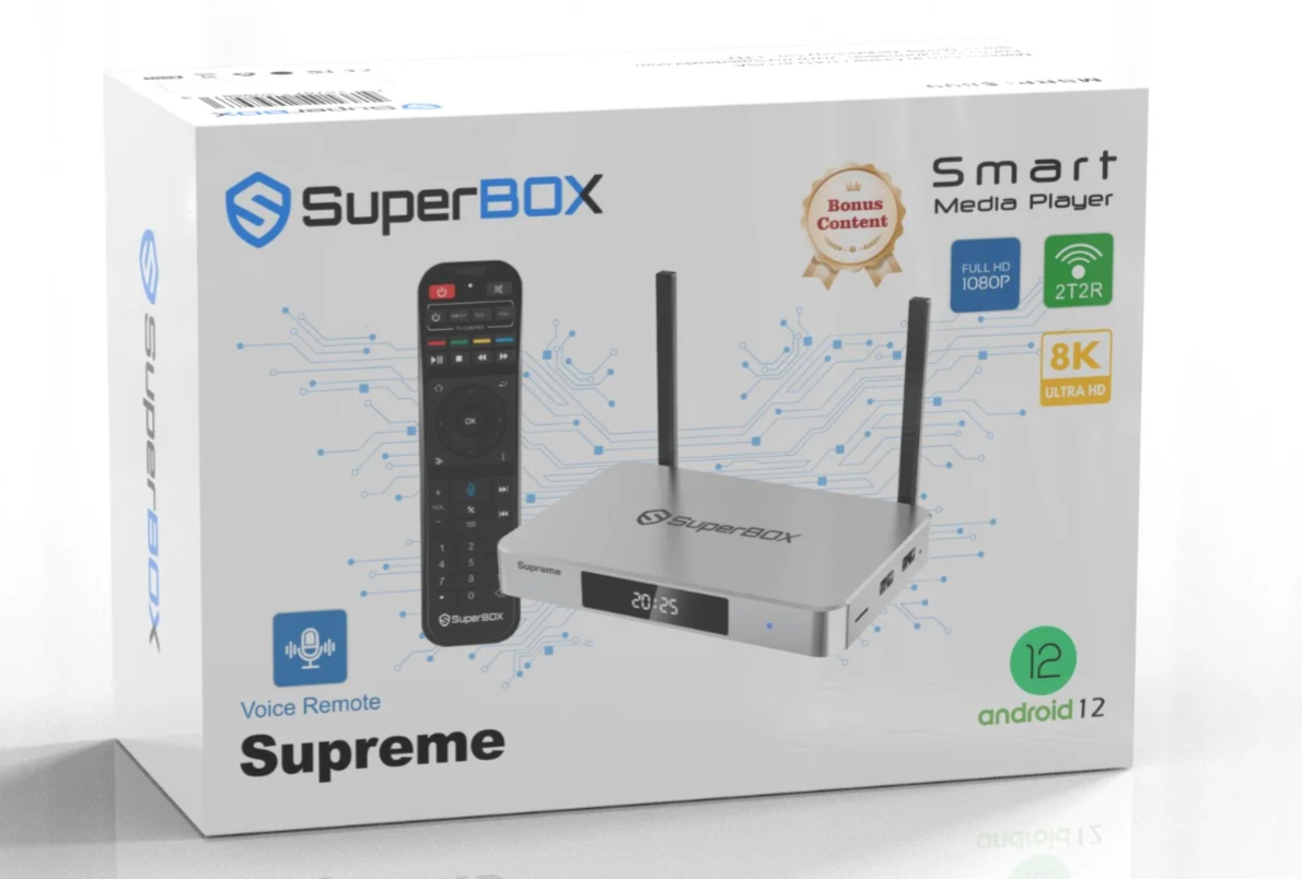 1 SuperBox - Supreme 2026 - 20+ Exclusive apps 4 this model. +