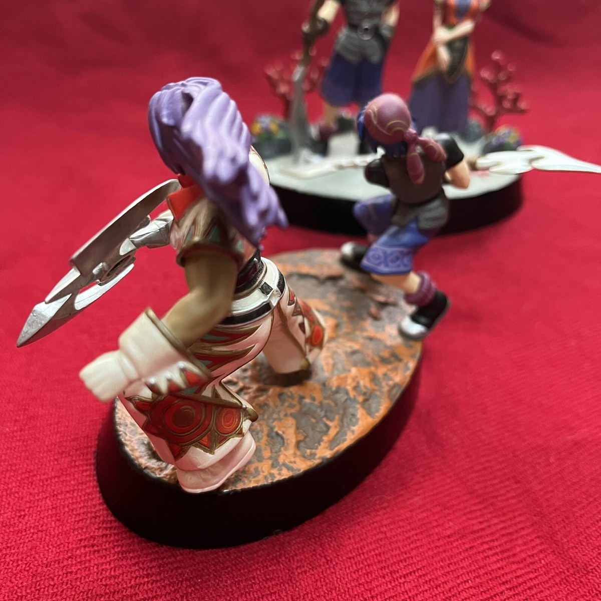 CHRONO CROSS Diorama Figures Serge Leena Kid Yamaneko Karsh