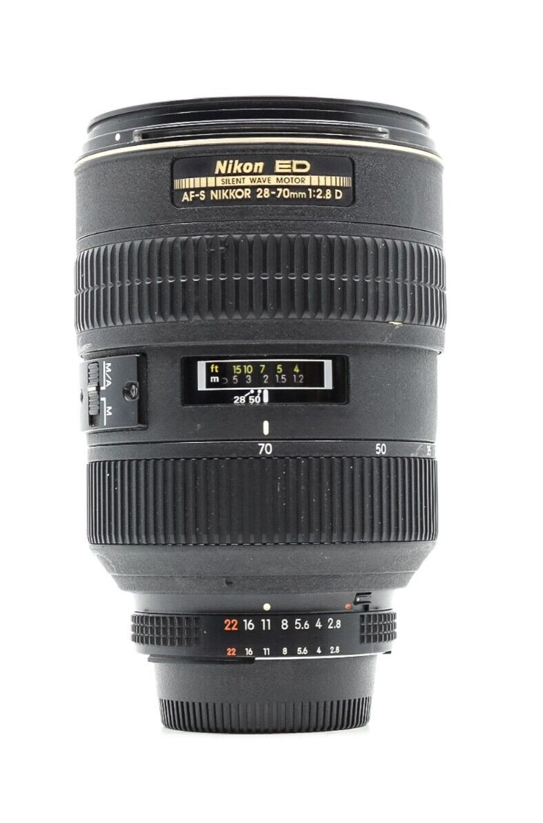 ニコン Nikon ED AF-S NIKKOR 28-70mm F2.8 D ライト・グレー 一眼レフ用