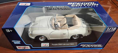 Maisto Porsche 356B Cabriolet 1961 Car Special Edition 1:18