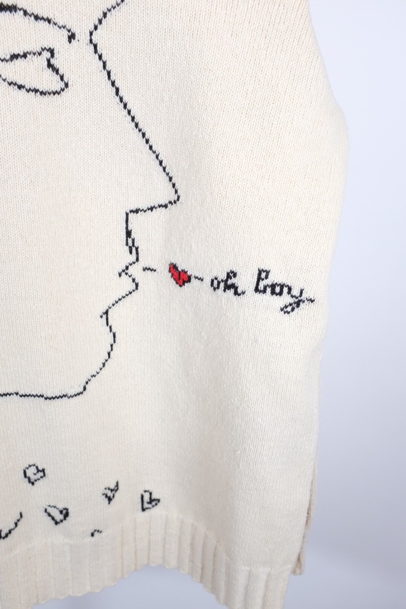 Raf Simons Calvin Klein 205W39NYC Andy Warhol sweater sz L