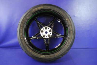 2018 Kawasaki Ninja H2 ZX1002 SX SE Straight Rear Wheel Rim 17x6