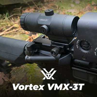Vortex Optics VMX-3T with Flip Mount Waterproof Magnifier for Red