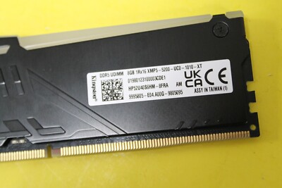 NEW Kingston Fury Beast 8GB 5200MHz DDR5 Ram HP52U40S6HM-8FRA