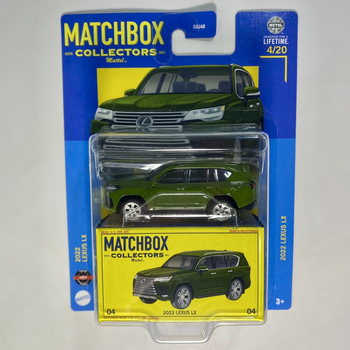 2022 Lexus LX 2024 Matchbox Collectors Series #4/20 1:64 Diecast