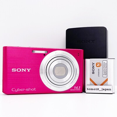 Sony Cyber-shot DSC-W610 Pink 14.1MP 4.0x Zoom Compact Digital