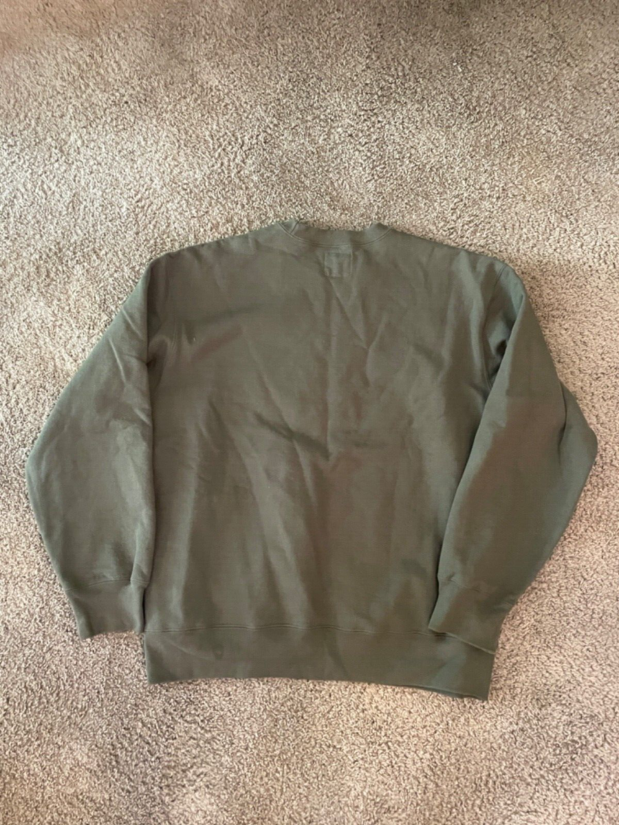 Supreme Yohji Yamamoto Crewneck Olive Sweatshirt | eBay