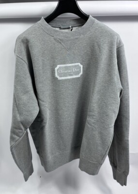 Dior - Embroidered Logo Relaxed Sweatshirt Size: M | eBay