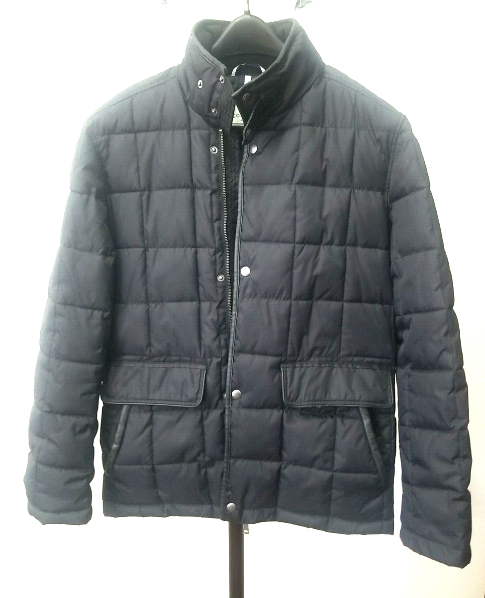 COLE HAAN Signature Quilted Men's Puffer Coat Winter Jacket Small