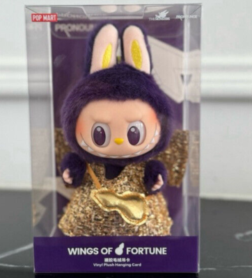 Labubu X PRONOUNCE Authentic POP MART Wings of Fortune Plush IN