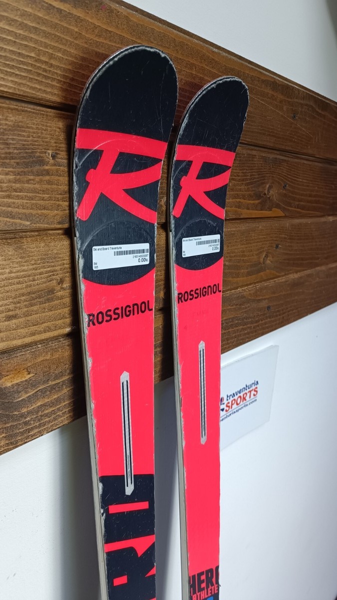 Rossignol Hero Athlete GS Pro 165cm Ski + Look 10 Bindings Winter