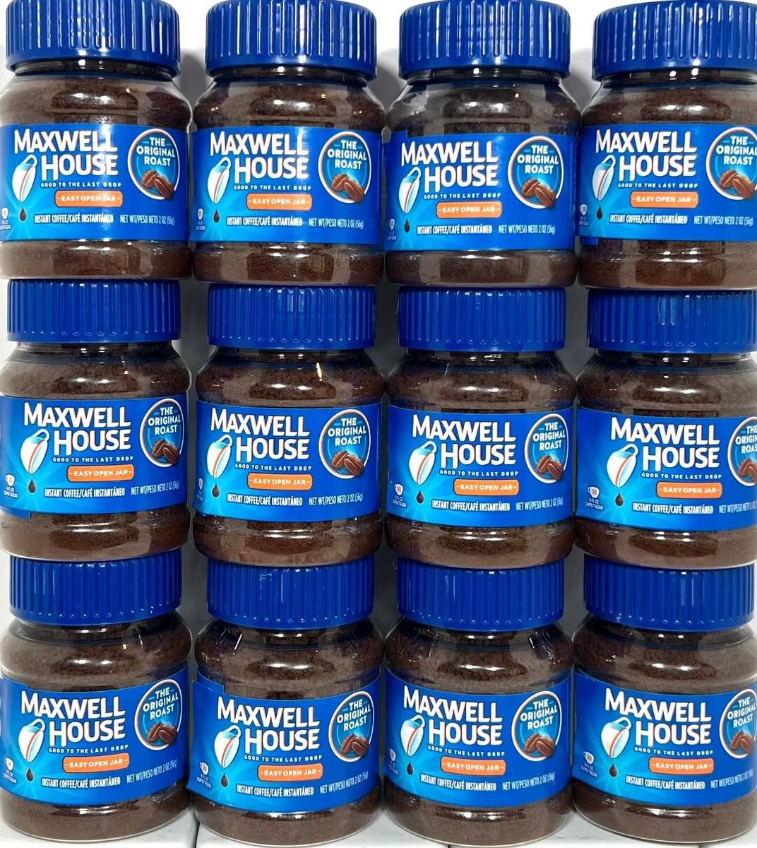 Maxwell House The Original Roast Medium Instant Coffee 2 oz (Pack
