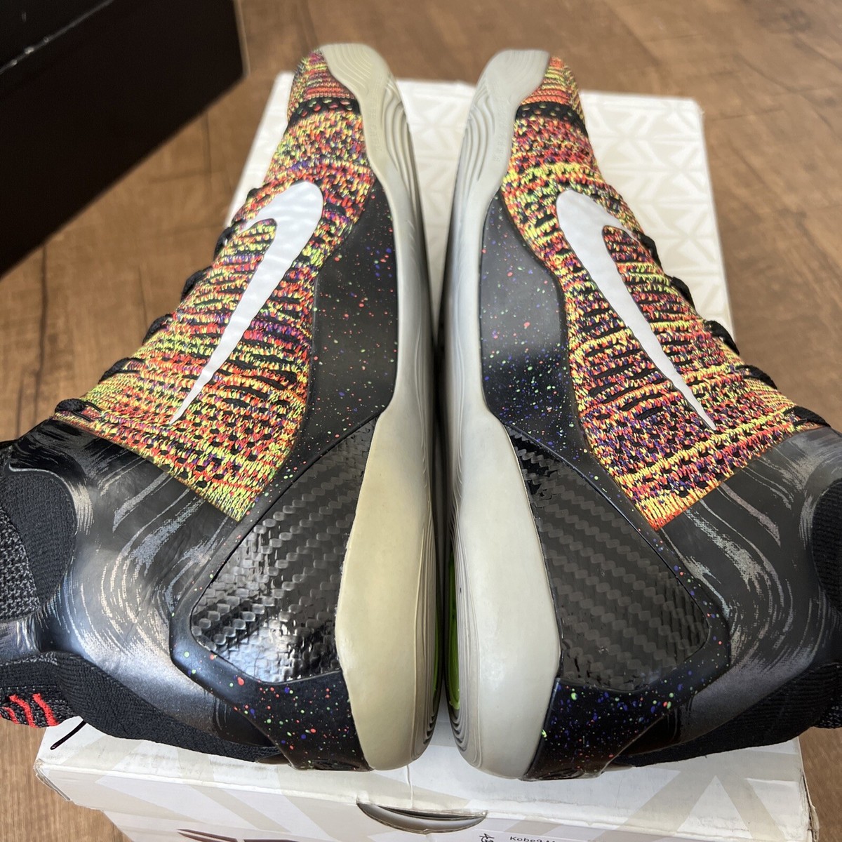 Nike Kobe IX 9 ELITE Masterpiece Size 10, 630847-001 Multicolor