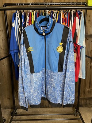 Inter Milan 90s Umbro Jacket XL Vintage Football Shirt | eBay UK