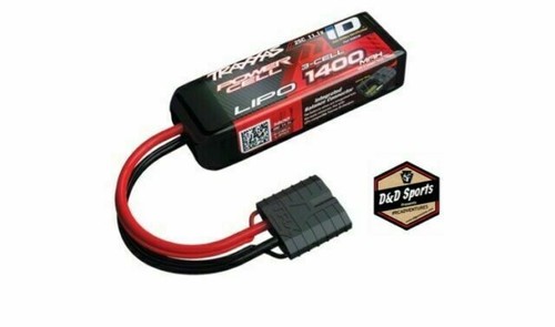 2 Traxxas 5000mAh 11.1v Power Cell 3S 25C LiPo Batterys w/ ID