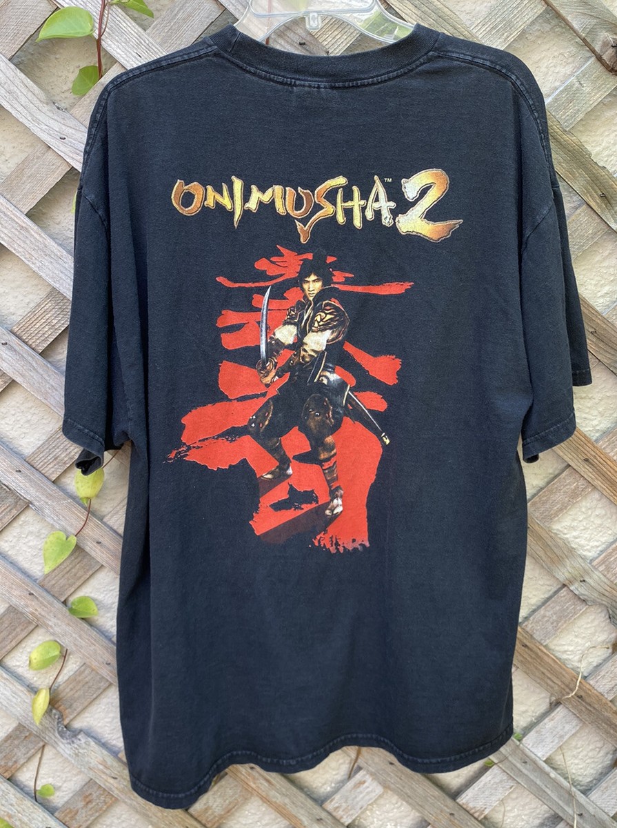 Vintage Onimusha 2 Promo Size X-Large XL T-Shirt - Capcom PS2