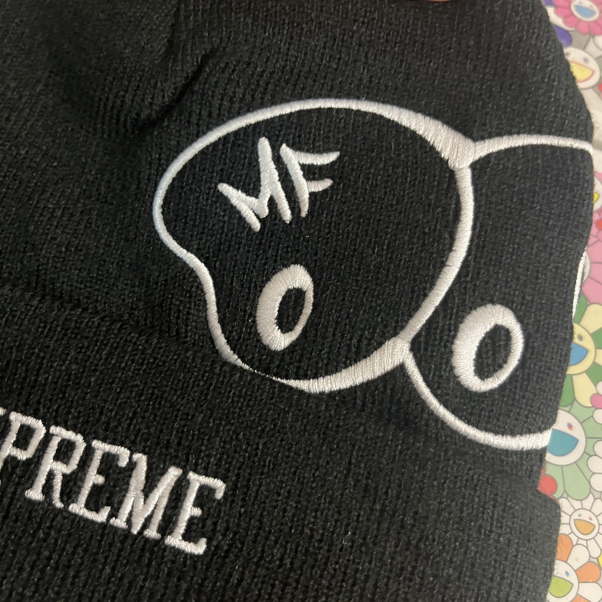 NEW Supreme MF Doom Beanie Black FW23BN74 One Size | eBay