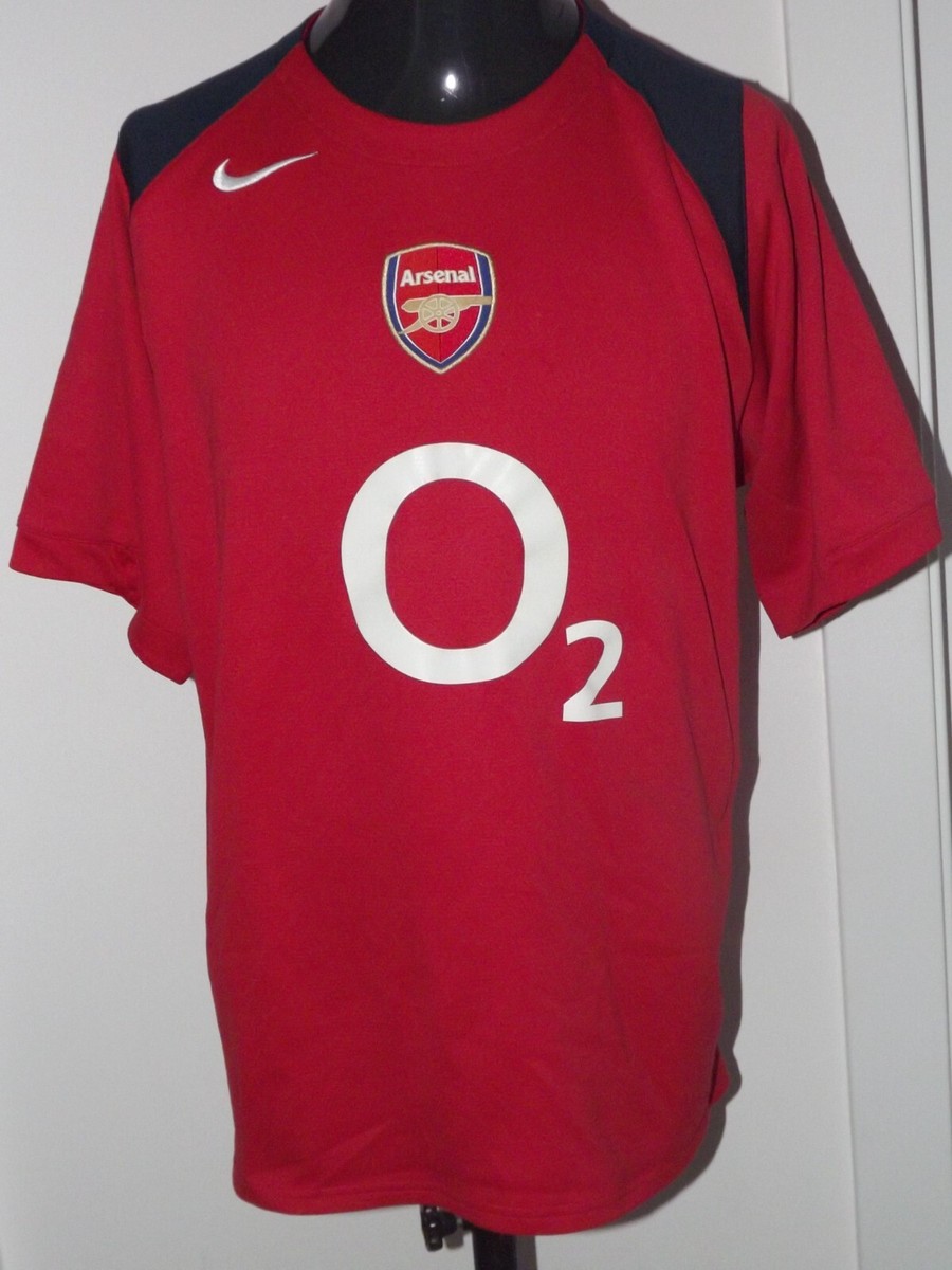 2004-05 Arsenal Training Kit Nike (L) Shirt Jersey Trikot Camiseta