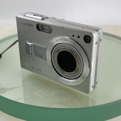 Casio EXILIM EX-Z55 5.0MP Digital Camera - Silver for sale online