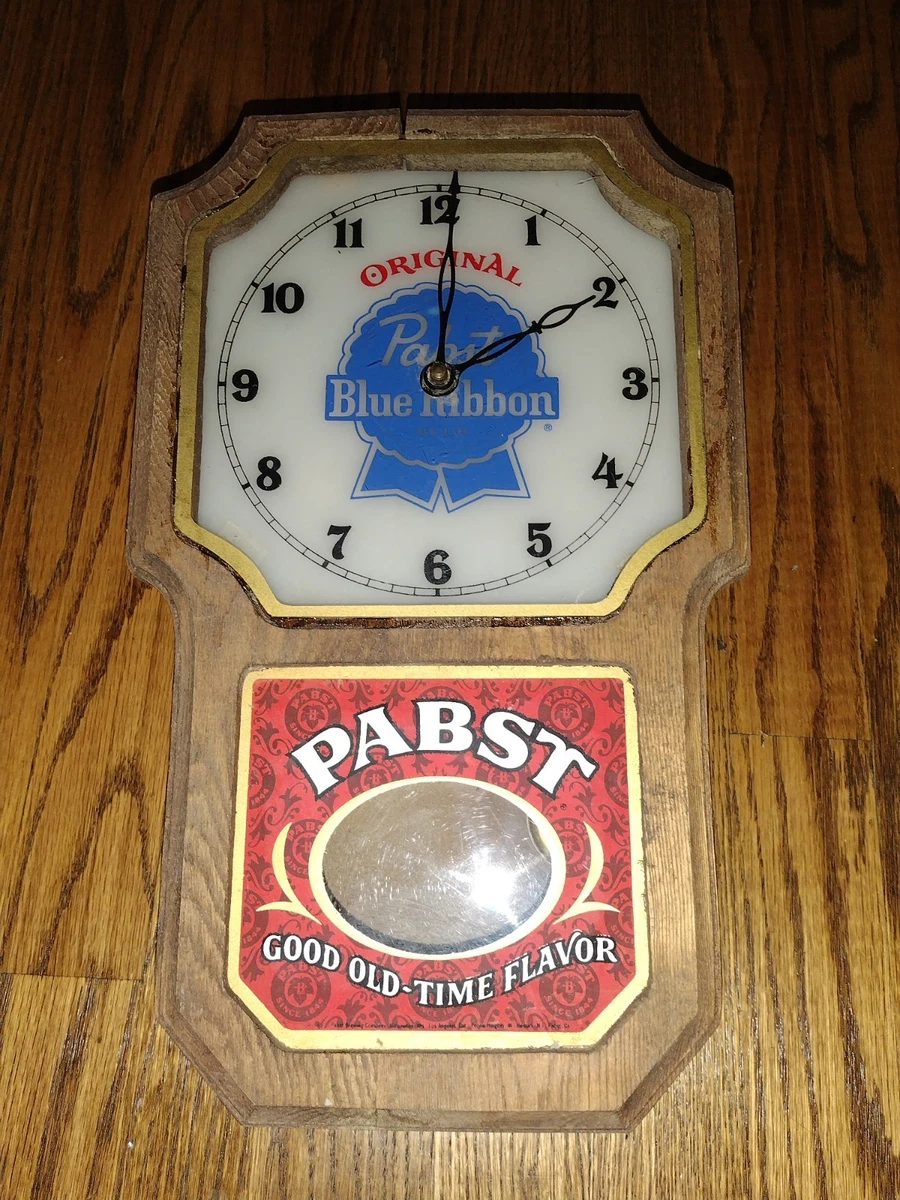Pabst Clock In Collectible Pabst Signs & Tins for sale | eBay