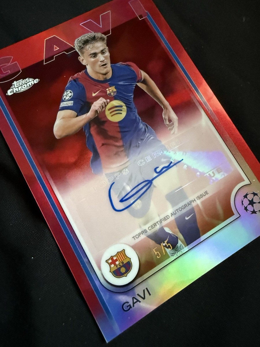 FCバルセロナ GAVI 6 サイン入り ベケット鑑定済 Gavi Autograph | eBay