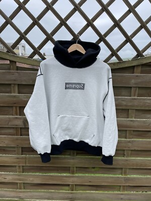 Supreme Inside Out Box Logo Hooded Sweatshirt - black - XL | eBay UK