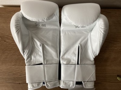 Winning Boxing Gloves 14oz MS-500B White Tape Type Professional