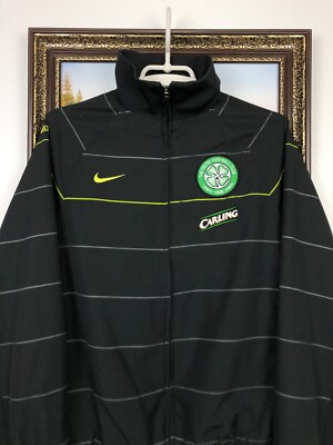 NIKE セルティックFC Carling ジャケット 2000年代 レア 黒 楽天市場