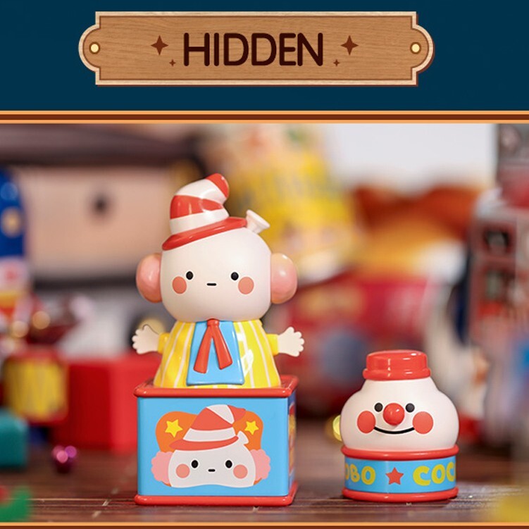 Pop Mart x BOBO & COCO Vintage Zakka - SECRET Clown Chase New