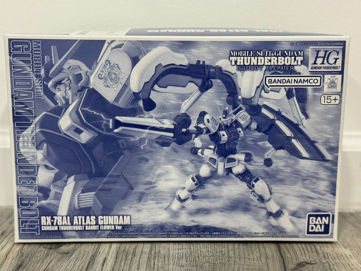 p-Bandai RX-78AL Atlas Gundam Thunderbolt Bandit Flower Ver HG 1