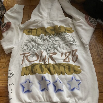 2023 Travis Scott Utopia Circus Maximus Tour Hoodie XL Rap Hip Hop